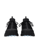 Black Fabric Athletic Sneakers