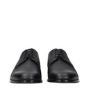 Black Leather Oxfords And Derbies