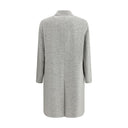 Herringbone patterned Coat