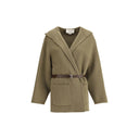 Double wool cloth caban Jacket