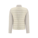 Padded Jacket with wool sleeves