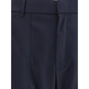 Wool straight Pants