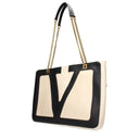 Beige Leather Shoulder Bags