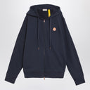 Moncler Genius Blue zip-up cotton sweatshirt
