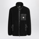 Moncler Black zip fleece