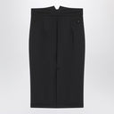 Moncler X Edward Enninful falda lápiz negra