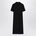 Moncler Black polo dress with logo