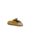 Suede Mules