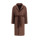 Silk and wool reversible Coat