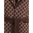Silk and wool reversible Coat