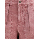 Ribbed velvet Pants