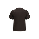 Semi-sheer polo Shirt
