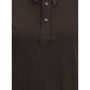Semi-sheer polo Shirt