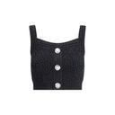 Tweed crop Top