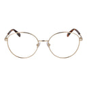 Gold Women Glasses Frame