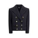 Wool Double-breasted Coat