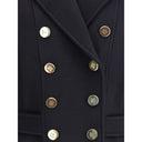 Wool Double-breasted Coat
