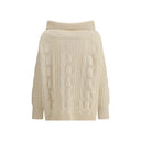 Oversized perforated Sweater