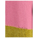 Color block wool Sweater