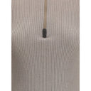 Top de cuello alto con cremallera