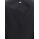 Black single-breasted jacket