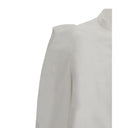 White Shirt with mandarin collar