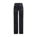 Wide-leg Cotton Jeans