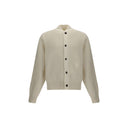 Embroidered Virgin Wool Cardigan