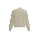 Embroidered Virgin Wool Cardigan