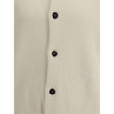 Embroidered Virgin Wool Cardigan