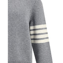 Sweater with 4-Bar intarsia