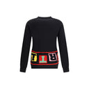 Crewneck Sweater with colorful lettering