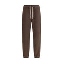 Elastic-waistband logo-patch track Pants