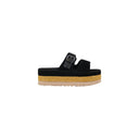 Black Suede Leather Sandal