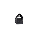 Black Artificial Leather Platform