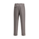 Green Wool Trousers