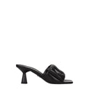 Black Leather Platforms