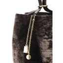 Spin Shearling Tote Bag