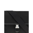 Re-Nylon and saffiano Shoulder Bag