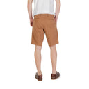 Beige Cotton Bermuda