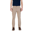 Beige Cotton Skinny Pant