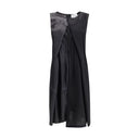 Virgin Wool Midi Dress