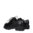 Black Leather Oxfords And Derbies