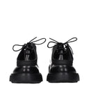 Black Leather Oxfords And Derbies