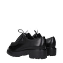 Black Leather Oxfords And Derbies