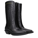 Black Cotton Boots
