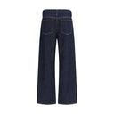 Jeans de pierna ancha y talle alto Bonnie