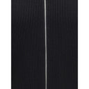 Zipped Cotton Cardigan