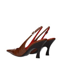 Brown Leather Pumps
