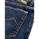 Blue Cotton Skinny Jean
